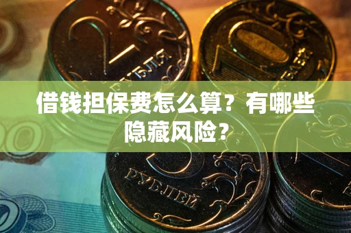 武汉借钱担保费怎么算？有哪些隐藏风险？
