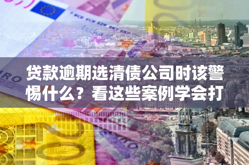 武汉贷款逾期选清债公司时该警惕什么？看这些案例学会打翻身仗