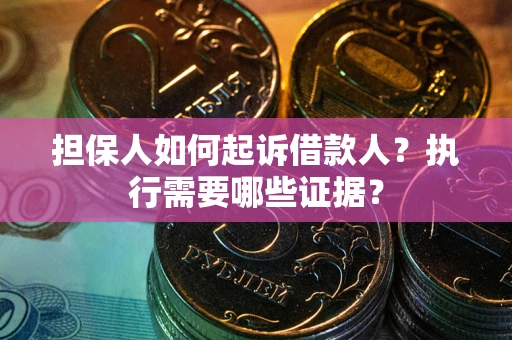 武汉担保人如何起诉借款人？执行需要哪些证据？