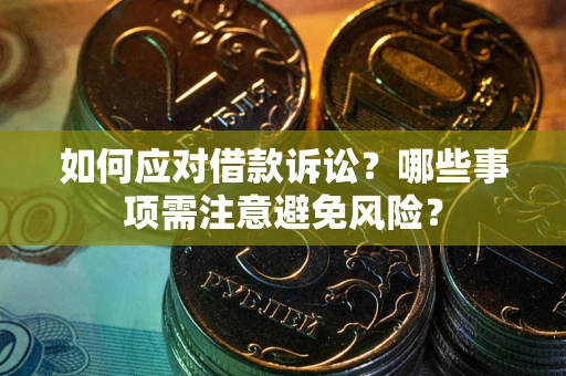 武汉如何应对借款诉讼？哪些事项需注意避免风险？