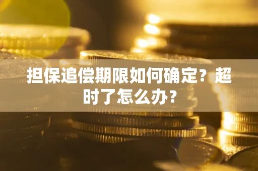武汉担保追偿期限如何确定？超时了怎么办？