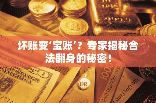 武汉坏账变‘宝账’？专家揭秘合法翻身的秘密！