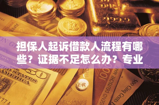 武汉担保人起诉借款人流程有哪些？证据不足怎么办？专业律师解答