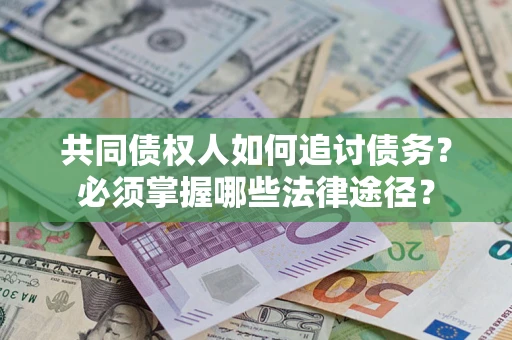 武汉共同债权人如何追讨债务？必须掌握哪些法律途径？