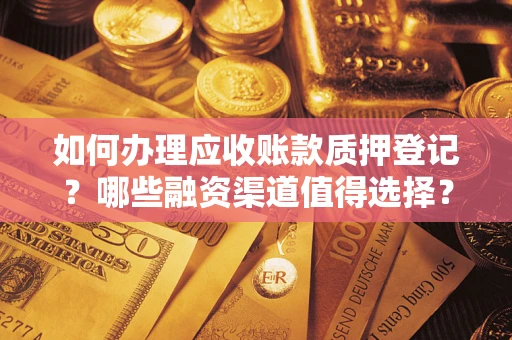武汉如何办理应收账款质押登记？哪些融资渠道值得选择？