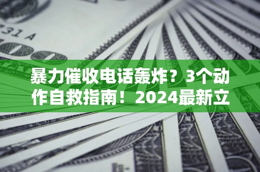 武汉暴力催收电话轰炸？3个动作自救指南！2024最新立案标准全解析