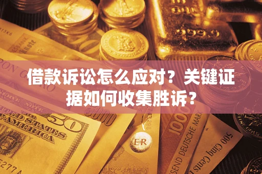 武汉借款诉讼怎么应对？关键证据如何收集胜诉？
