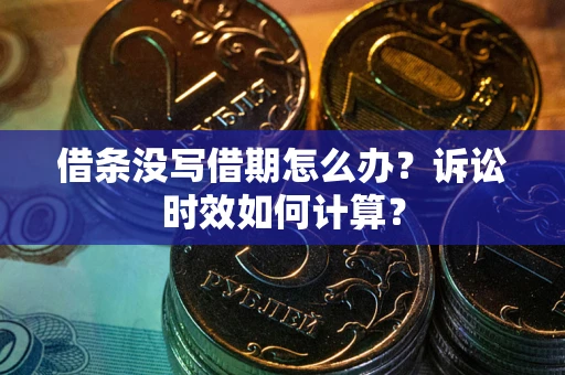 武汉借条没写借期怎么办？诉讼时效如何计算？
